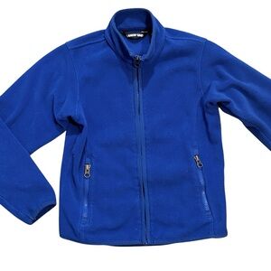 Lands' End Royal Blue Fleece Jacket